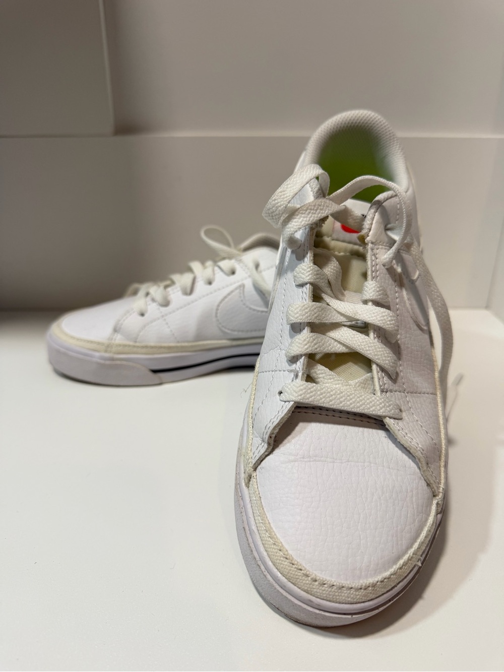 Nike White Women's Low-Top Athletic Sneakers - Picture 3 of 3